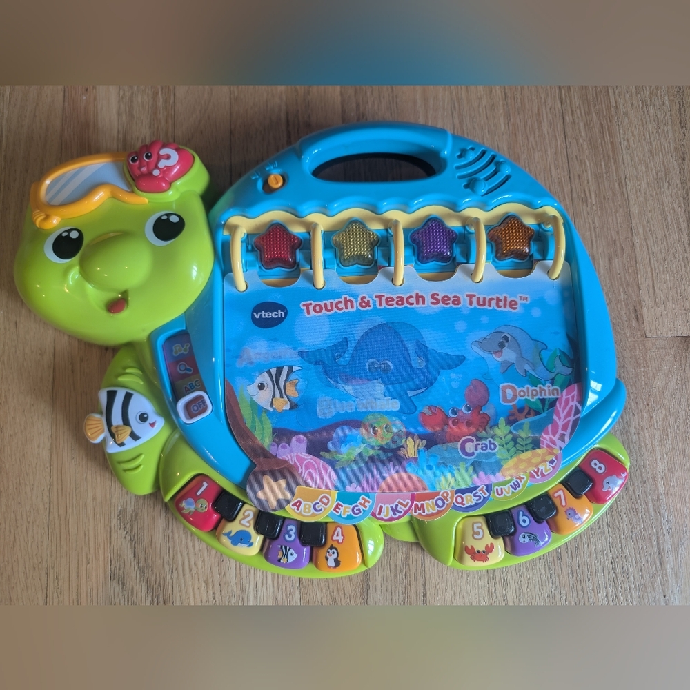 Interactive Sea Turtle Learning Toy